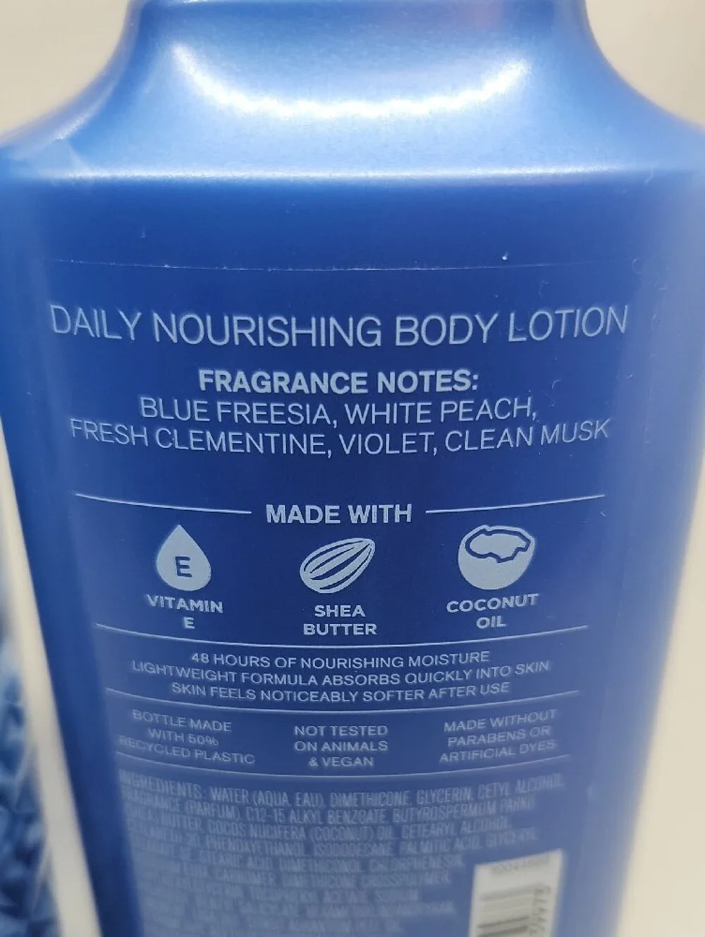 Bath & Body Works Gingham Blue Body Wash & Body Lotion Set New